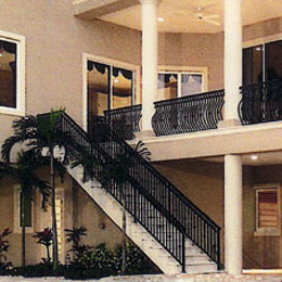 Metal Balcony Railings in Lakewood Ranch Florida