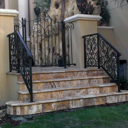 Exterior Iron Railings in Sarasota Florida