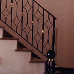 Custom interior railings in Venice Florida