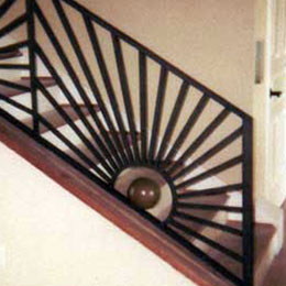 Custom interior railings in Bradenton Florida