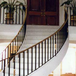 Custom interior railings in Longboat Key Florida