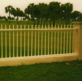 Custom fence in Lakewood Ranch Florida