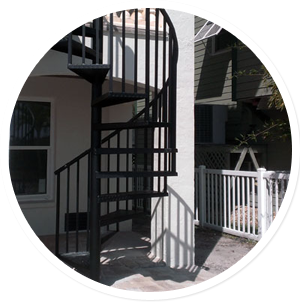 Spiral Stairs fabricator in Sarasota Florida