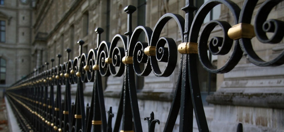 Iron fences in Sarasota Florida