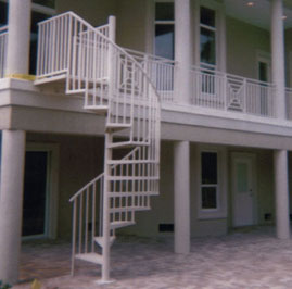 Spiral Stairs in Casey Key Florida